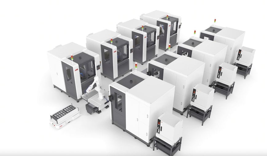 LA NUOVA CELLA DI LAVORAZIONE E IL SOFTWARE OMNIVANCE™ DI ABB AUMENTANO LA SEMPLICITÀ,LA VELOCITÀ E LA FLESSIBILITÀ DELLA PRODUZIONE
